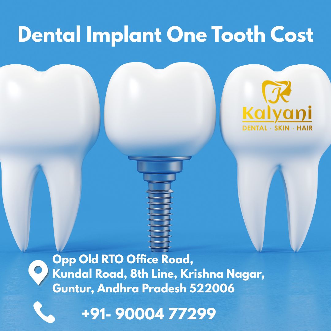 dental implant one tooth cost